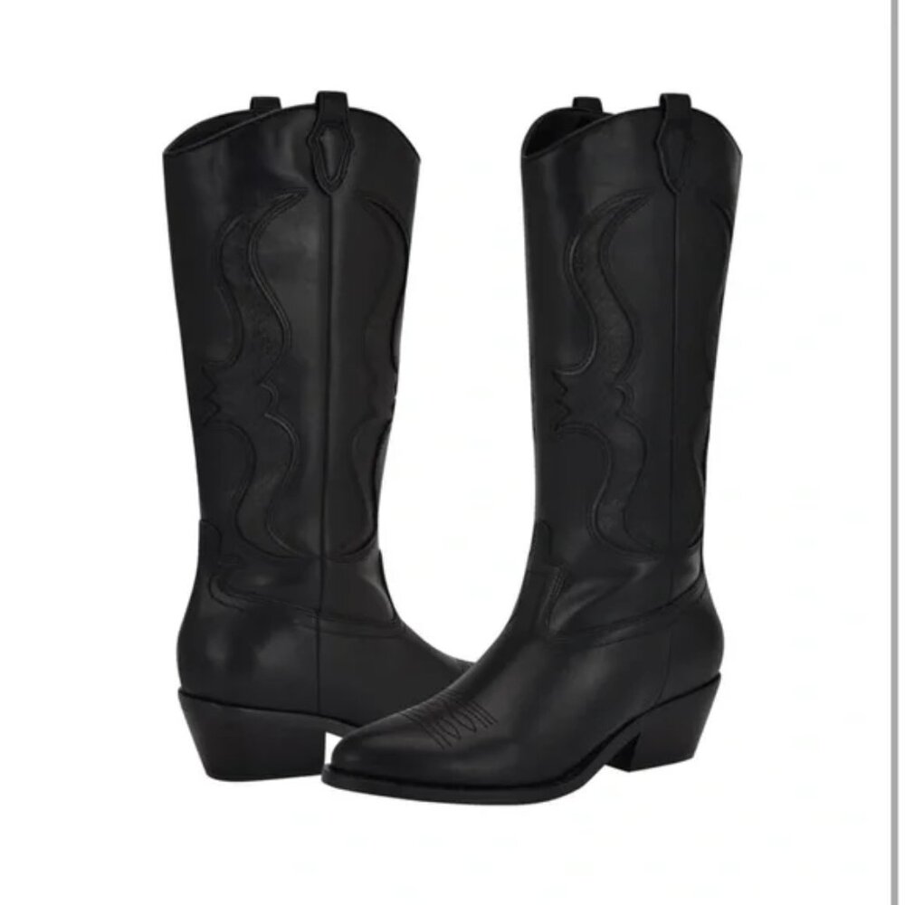 Nine West Women's Cwyft Mid Calf Boot Size 9 - Picture 1 of 4